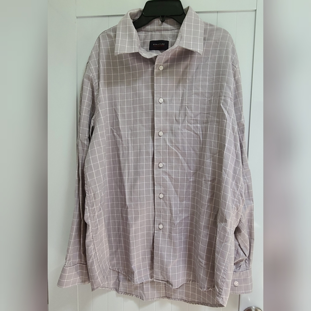 Structure Men's Slim Fit Dress Shirt